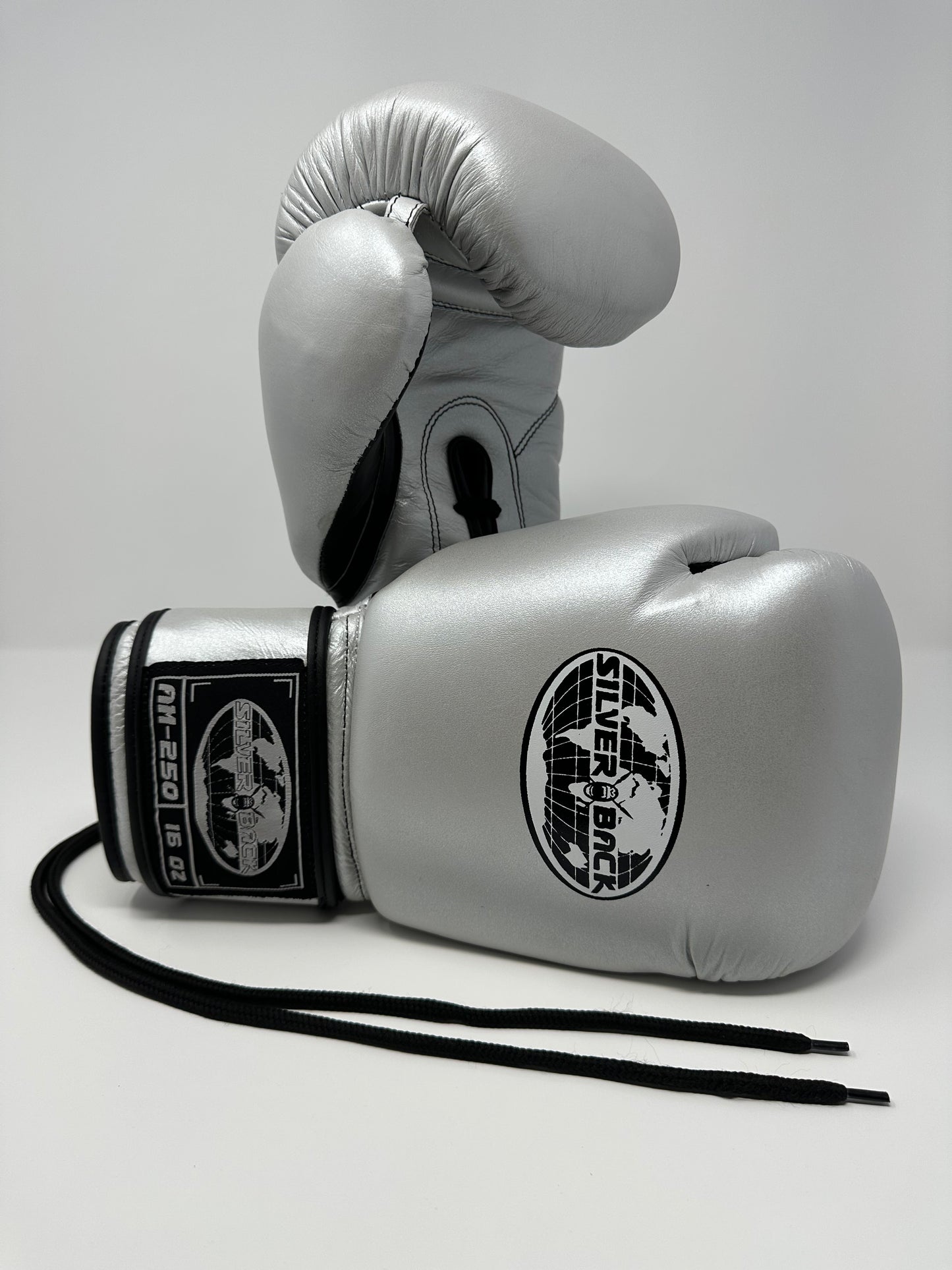 GUANTES DE SPARRING - AM-250 - Plateados - 454 g