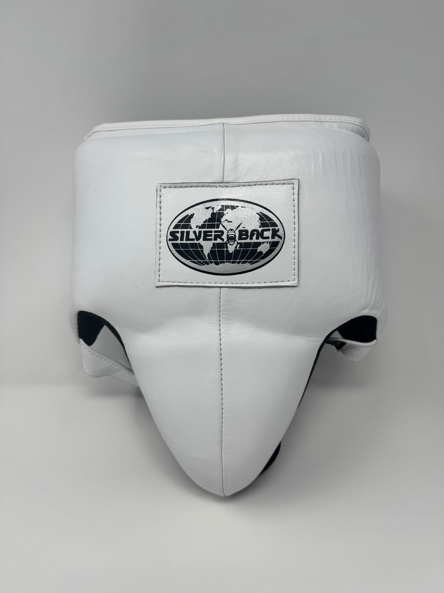 COQUILLE DE BOXE PRO - CUIR - Blanc