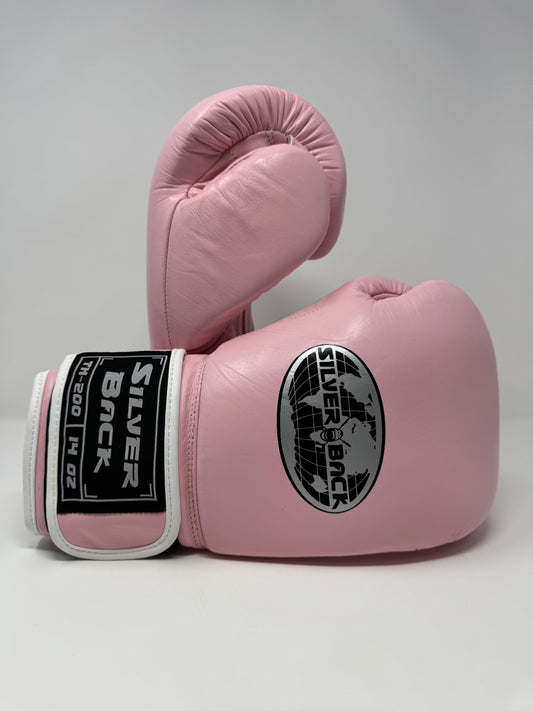 GANTS DE BOXE SILVERBACK - TM-200 - Rose