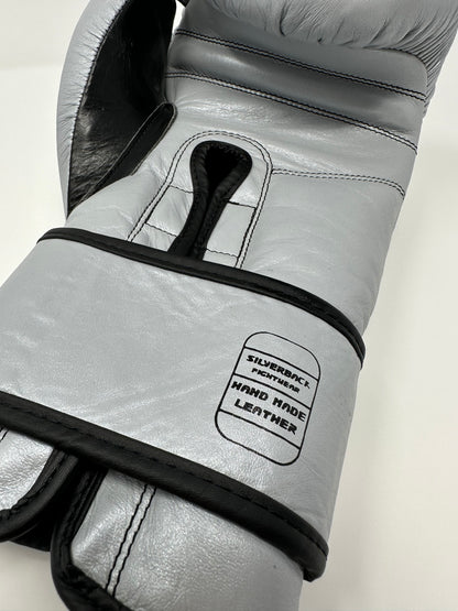 GANTS DE BOXE SILVERBACK - TM-200 - Argenté