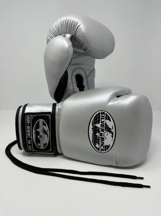 GANTS DE SPARRING - AM-250 - Argent - 16 oz