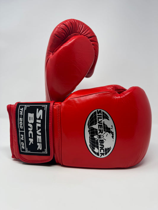 GANTS DE BOXE SILVERBACK - TM-200 - Rouge