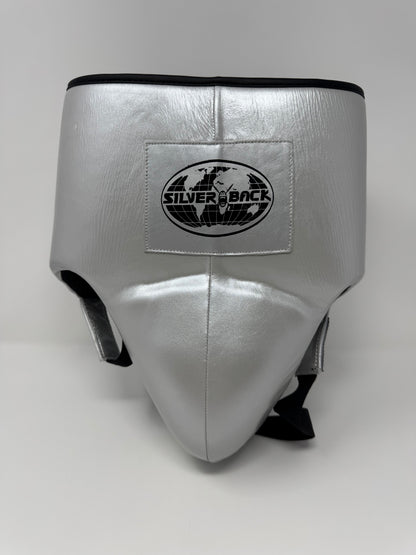 COQUILLE DE BOXE PRO - CUIR - ARGENTÉ
