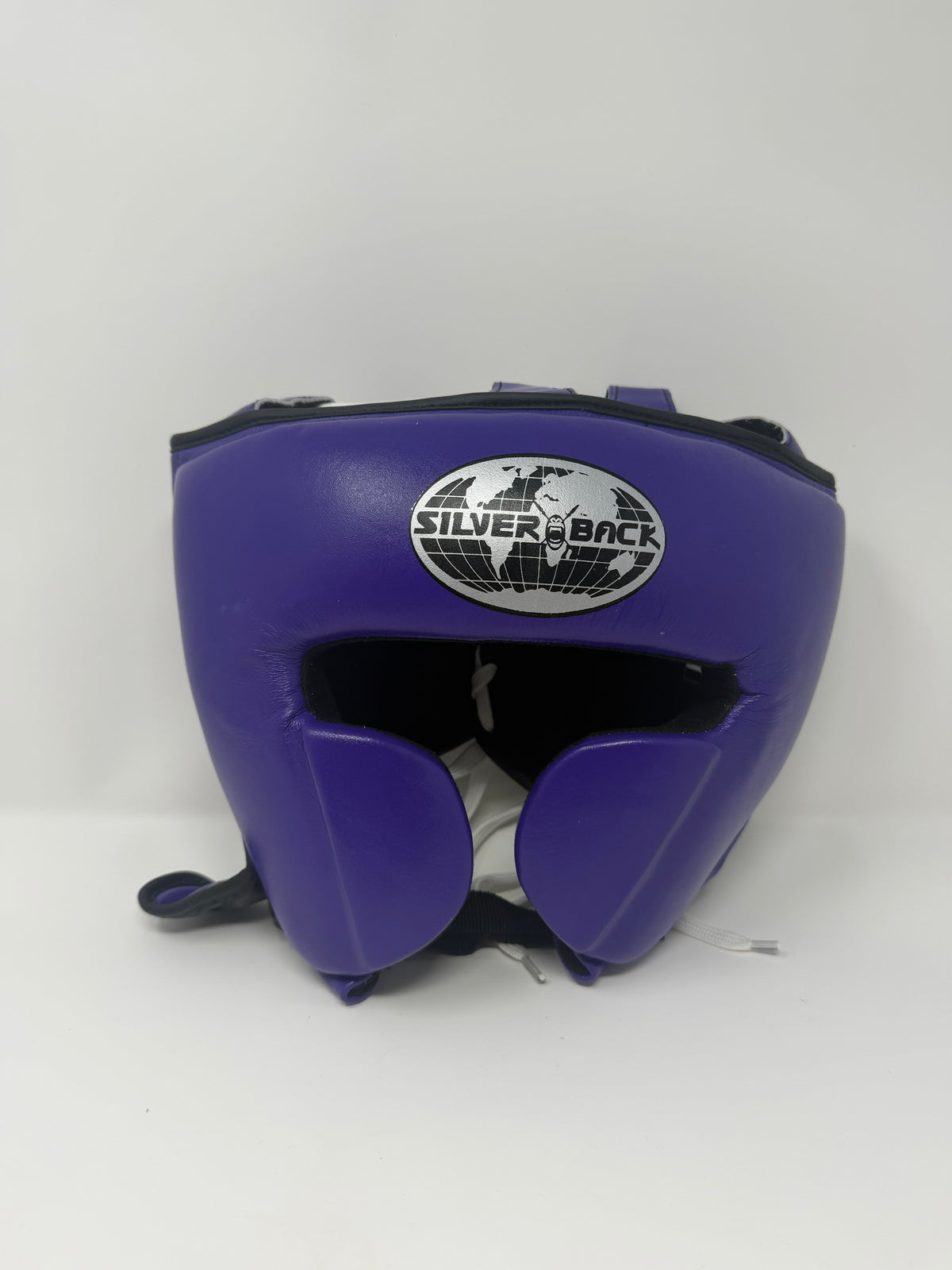 CASQUE DE BOXE - CUIR - VIOLET