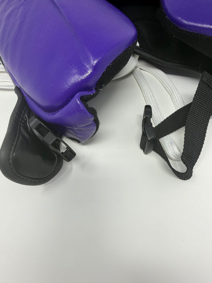 CASQUE DE BOXE - CUIR - VIOLET