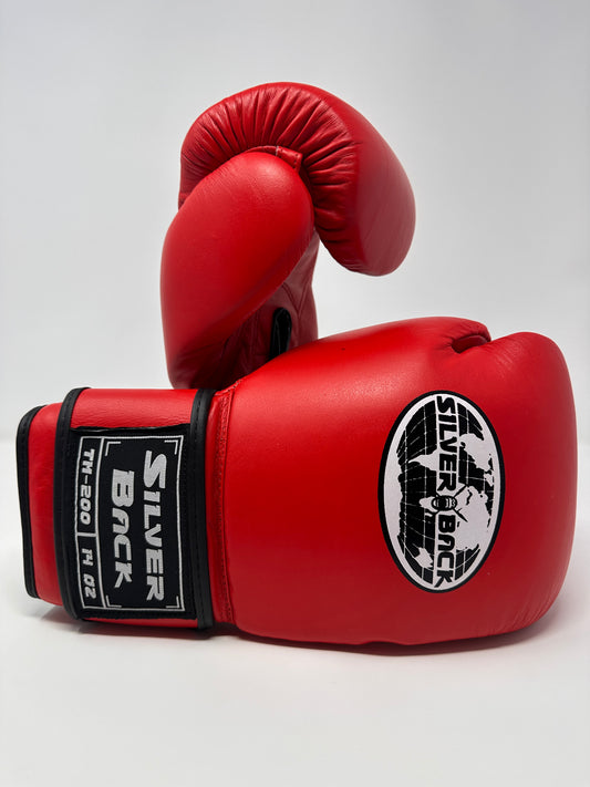 GANTS DE BOXE SILVERBACK - TM-200 - Rouge